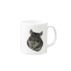 チンチラのぴーちゃんのチンチラのぴーちゃん Mug :right side of the handle