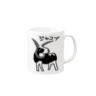 ひつじや のののジャコブ Mug :right side of the handle