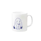 こたろうの座るしろくまさん Mug :right side of the handle