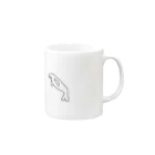 3out-firstのジュゴン Mug :right side of the handle