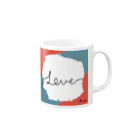 TRUNK siteのLove 2022 Mug :right side of the handle