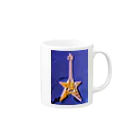 Rock★Star Guitar School 公式Goodsのアンディ・星ギター・ウォーホール Mug :right side of the handle