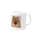 mayocodayoのポメラニアンまみちゃん Mug :right side of the handle