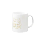 3out-firstのキツネ Mug :right side of the handle