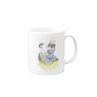 Cheroritaの「お月見しちゃう？」 Mug :right side of the handle