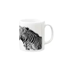 ChanchanのChanchan zebra mug Mug :right side of the handle