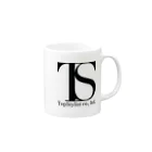 TSの トップスタイリスト Mug :right side of the handle