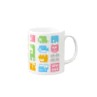 1041uuuのどうぶつ Mug :right side of the handle