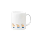 USABA COFFEEのむむマグ Mug :right side of the handle