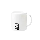 pxllbのねこ Mug :right side of the handle