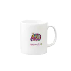 ColorfulLifeのカラフル象さん Mug :right side of the handle