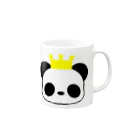 🐼☁️のぱんだのおおさま Mug :right side of the handle