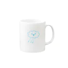 トモズの雲ちゃん Mug :right side of the handle