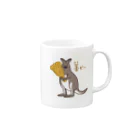 Andiamoのワラビー Mug :right side of the handle