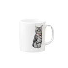 トォーラ🐈の猫のトォーラ Mug :right side of the handle