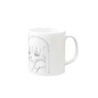 P-girlの鼻血🩸 Mug :right side of the handle