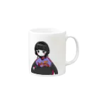 ひざの裏の店のらっぱーちゃん Mug :right side of the handle