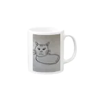 おたまじゃくし⭐️⭐️⭐️✨🍬のNEKOちゃん Mug :right side of the handle