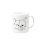 wacky mackeyのこのはな Mug :right side of the handle