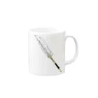 wacaocacaoのWriting Mug :right side of the handle