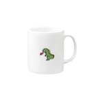ふぅなの恐竜くん Mug :right side of the handle