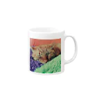 はなのうちのねこ　こむぎ Mug :right side of the handle