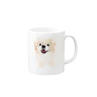 hanapecha_wannyanのポメペキちゃん Mug :right side of the handle