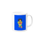 BIG_THREEのわんだーくん Mug :right side of the handle