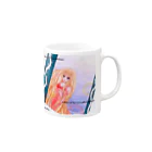 ai☆の* Mermaid  * Mug :right side of the handle