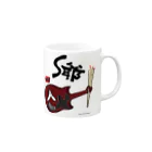 バンズオリジナルのトムとザ・ギターズ　S爺 Mug :right side of the handle