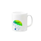 ONLINE SHOP High Score.のRAIN CAT Mug :right side of the handle