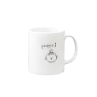 バイト辞めたい看護学生のHappy おなご Mug :right side of the handle