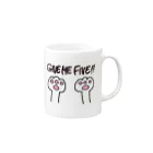 ХарукаのGive me five!!🙌 Mug :right side of the handle