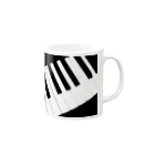 teleskopのFACIAMオリジナルグッズ Mug :right side of the handle