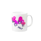 runaのLOVE me? Mug :right side of the handle