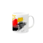 jatpax art goodsのApple Mug :right side of the handle