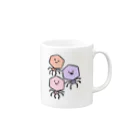 Phage Daisuki Clubのポドちゃんズ Mug :right side of the handle