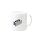 これおたのこんくりーとぶろっく Mug :right side of the handle