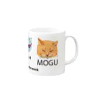 くだらないみち商店の週ナカの猫 Mug :right side of the handle