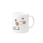 - さらさら -のにゃー Mug :right side of the handle