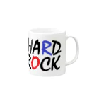 アメリカンベース  GG57のハードロック　HARDROCK　音楽　バンド　ミュージシャン Mug :right side of the handle