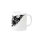 CARPE DIEMの虚 トライバル Mug :right side of the handle