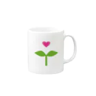 hiori-coco.shopの花芽 マグカップの取っ手の右面