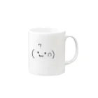 チャージのはてなくん Mug :right side of the handle