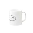 チシャねこ（配信者）ヒレグッズのチシャねヒレグッズ Mug :right side of the handle