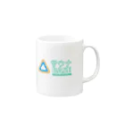 サウナBASEのサウナBASE 公式グッズ Mug :right side of the handle