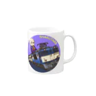 鉄道博士 / Dr.Railwayの鉄道宗 僧侶 尺束 Mug :right side of the handle