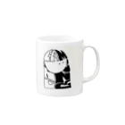 OYASUMI STOREのdreaming girl Mug :right side of the handle