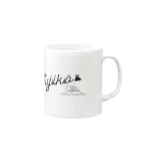 日の丸商店のFUJIKO▲ Mug :right side of the handle