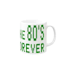 Pat's WorksのTHE 80's FOREVER! Mug :right side of the handle